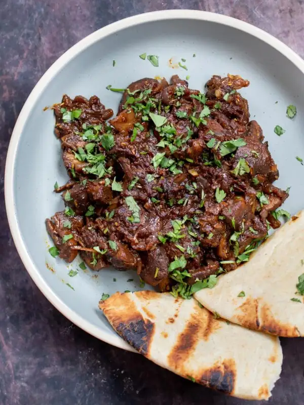 Ethiopian Inspired Mushroom Tibs Stir-Fry