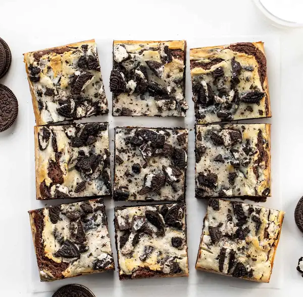 Cookies and Cream Brownies