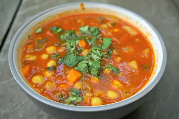 Tomato Chickpea Soup