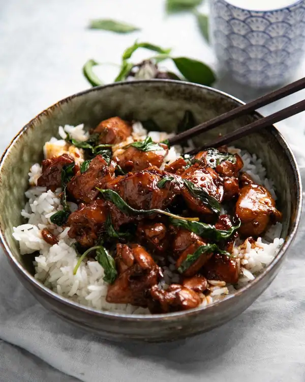 Taiwanese Three Cup Chicken