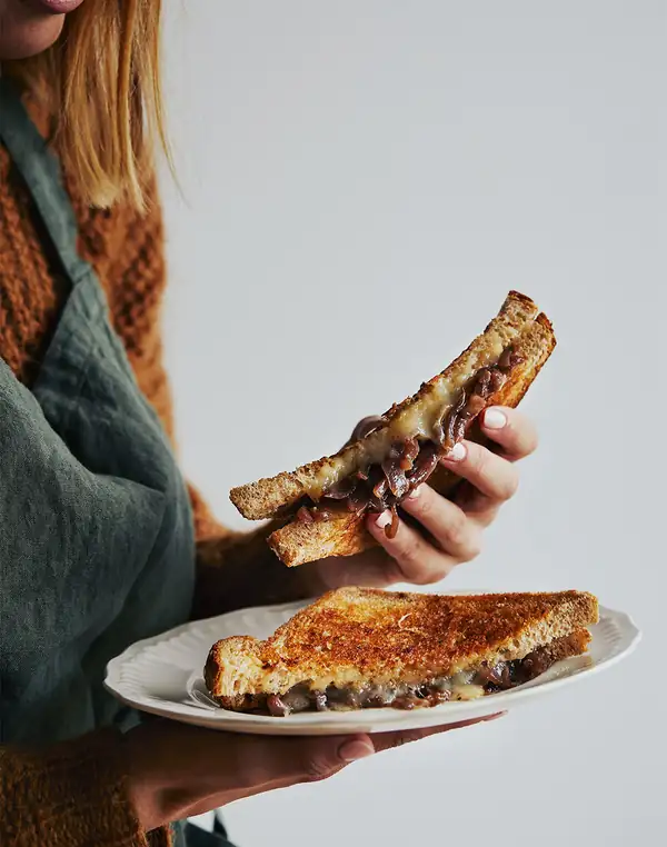 Cheese is at the heart of the grilled cheese