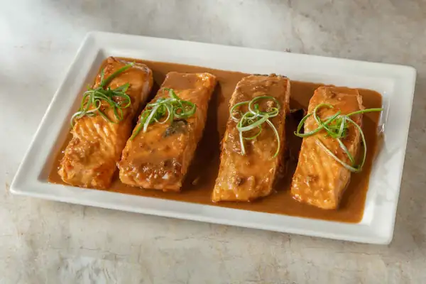 Salmon with Teriyaki Sauce
