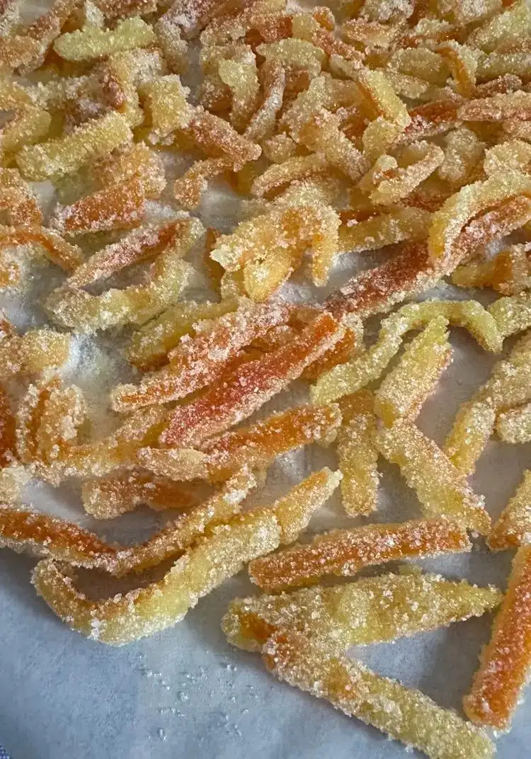 Candied orange peel