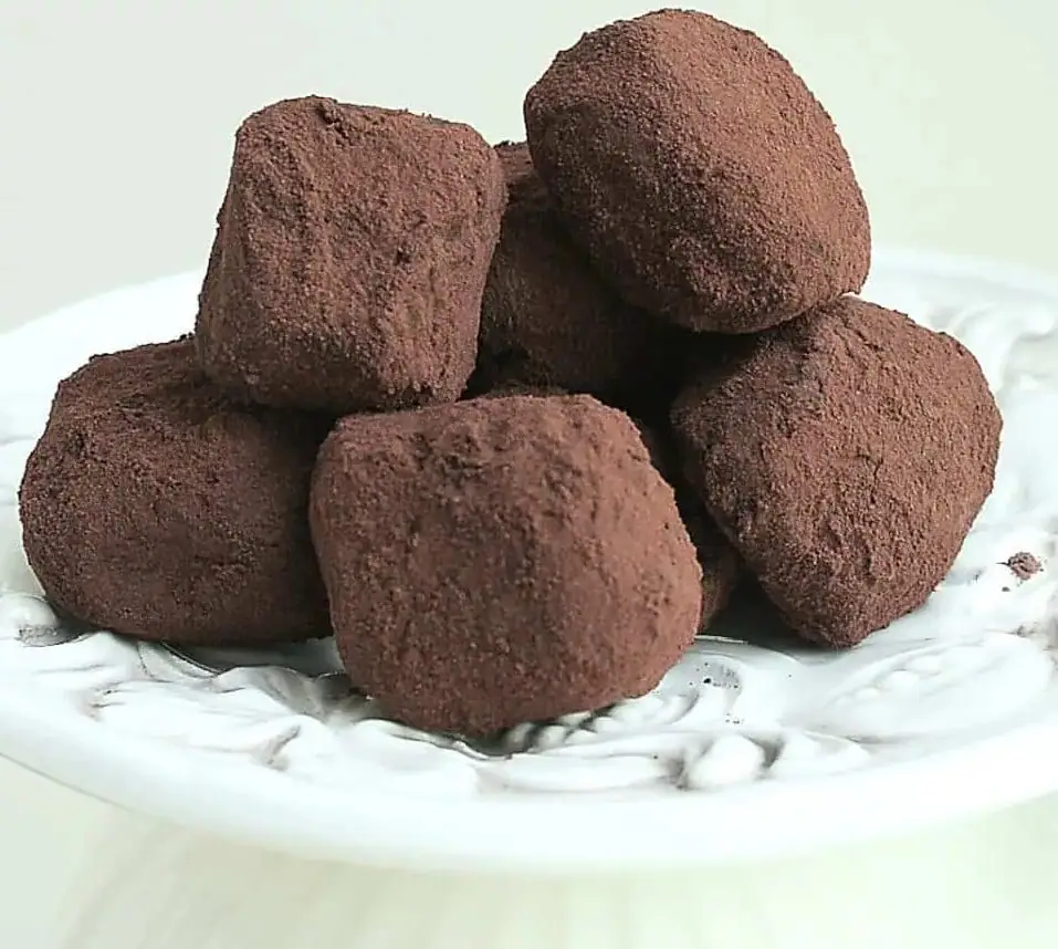 Homemade Bittersweet Chocolate Truffles
