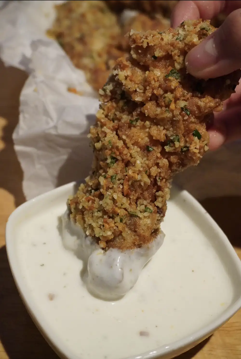 Garlic Parmesan Tenders