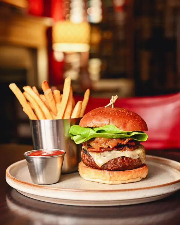 Find History With an Excellent Burger at This Boston Hotel Restaurant