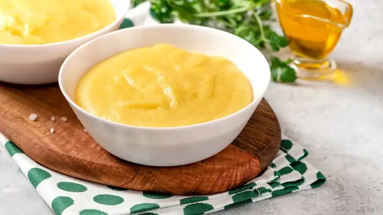 The Liquid Ratio You Need For Creamy Polenta