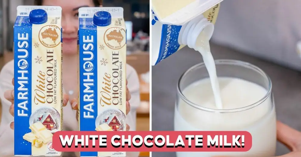 Farmhouse tiene nueva leche con chocolate blanco por tiempo limitado, a la venta en FairPrice.