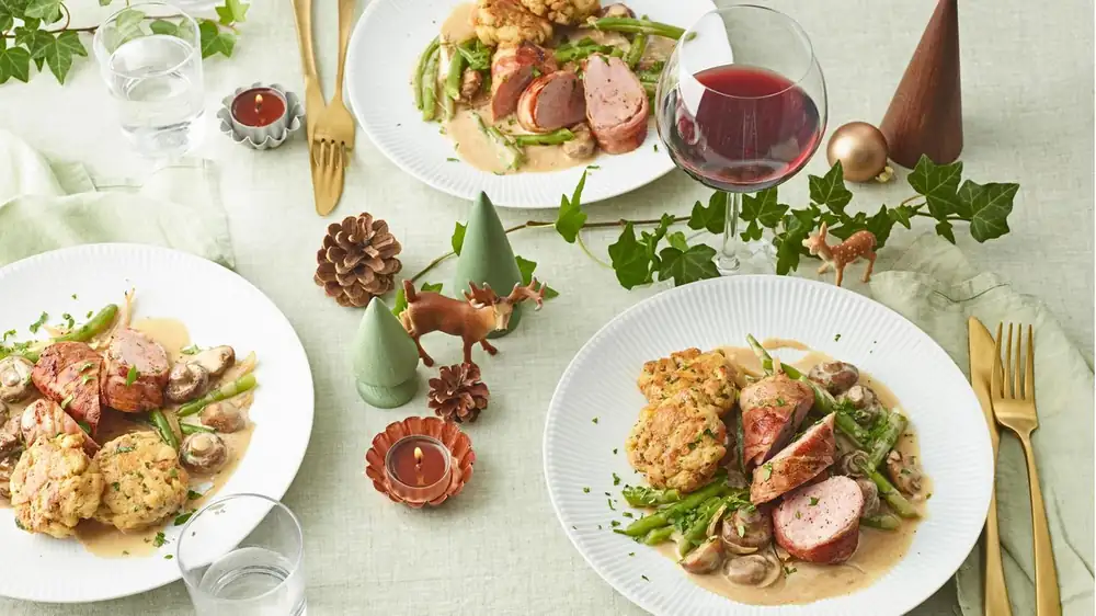A classic Sunday lunch: This is what Grandma cooked when it was supposed to be especially fine and delicious