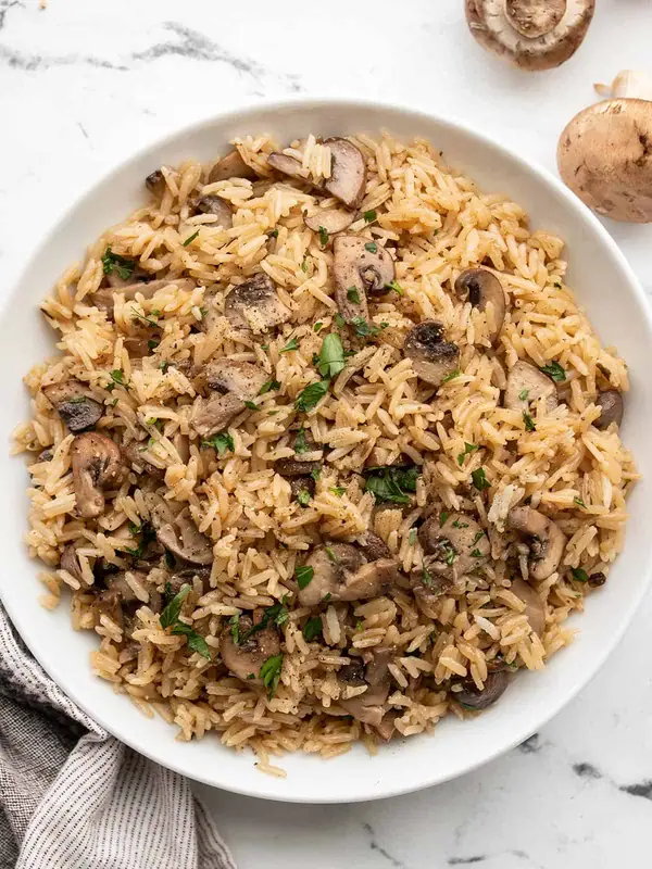 Mushroom Rice Recipe (Simple and Flavorful!)