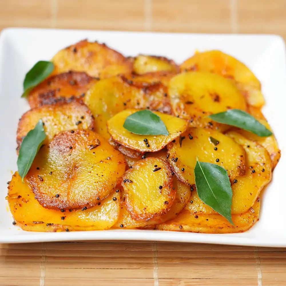 Sumptuous coin potato fry!