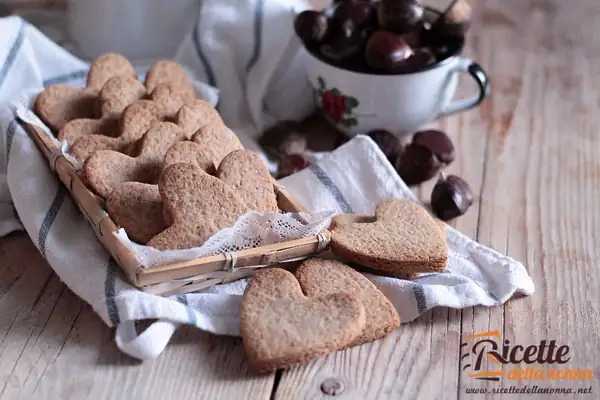 Chestnut flour biscuits