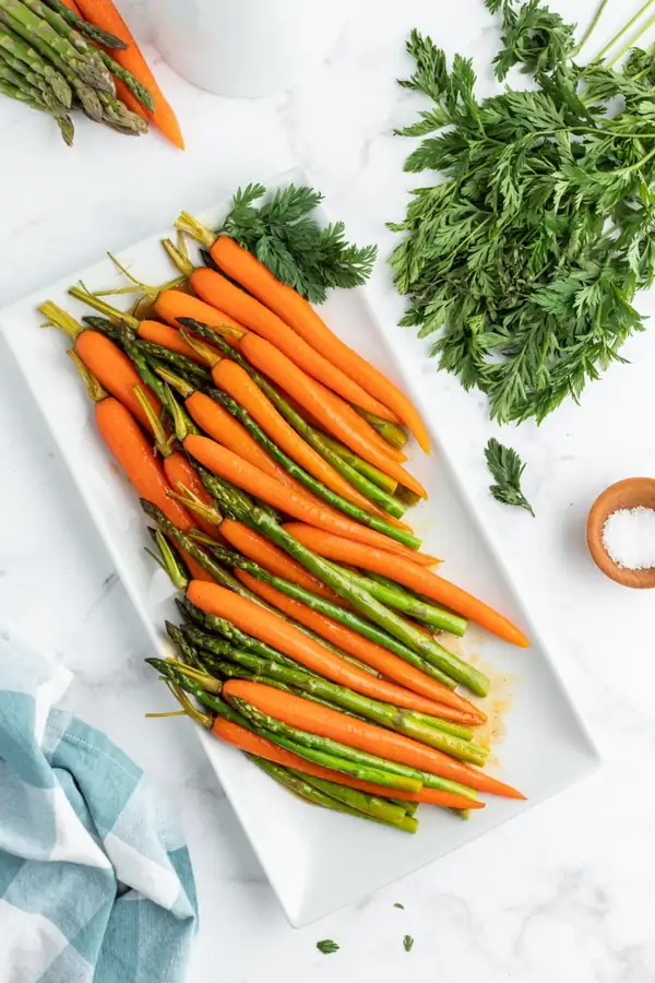 Asparagus and Carrots
