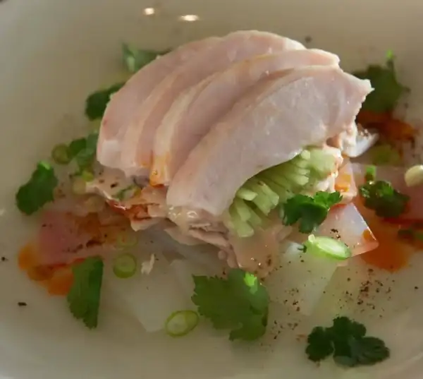 Shredded Chicken w/ Rice Noodles & Sesame Paste