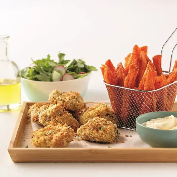Italian-style chicken parmesan croquettes