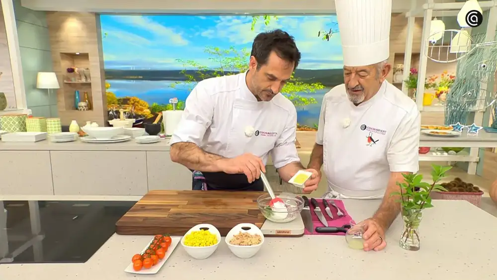 Joseba Arguiñano's favorite salad dressing