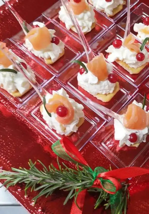 Delicious Christmas canapés