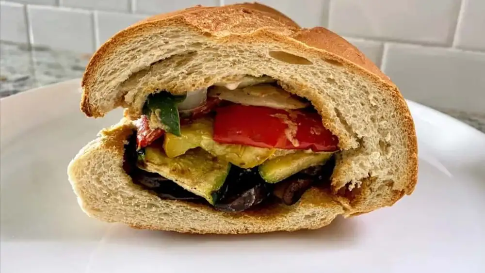 Portobello Mushroom Sandwich