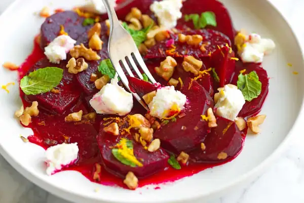 Roasted Beet Salad with Goat Cheese