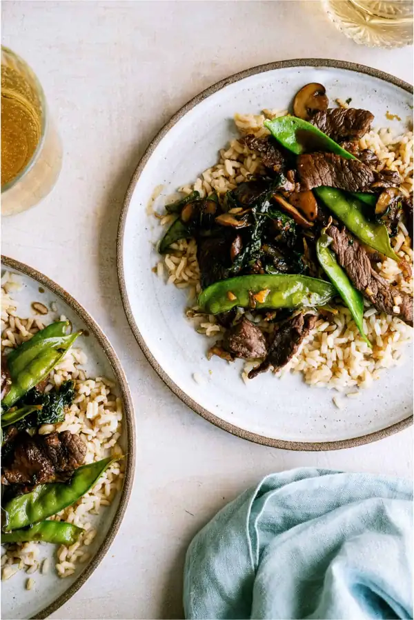 Asian Beef and Snow Peas Recipe