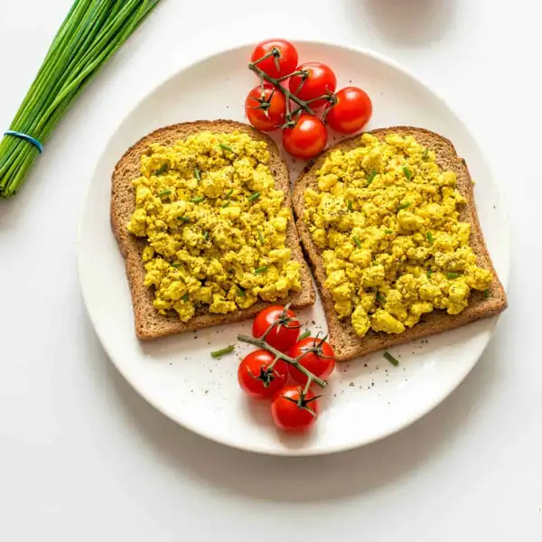 Oil Free Tofu Scramble