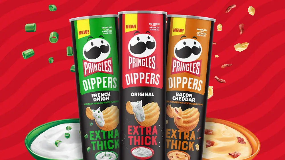 Pringles lanza Dippers y amplía la gama Mingles con Sweet & Salty.