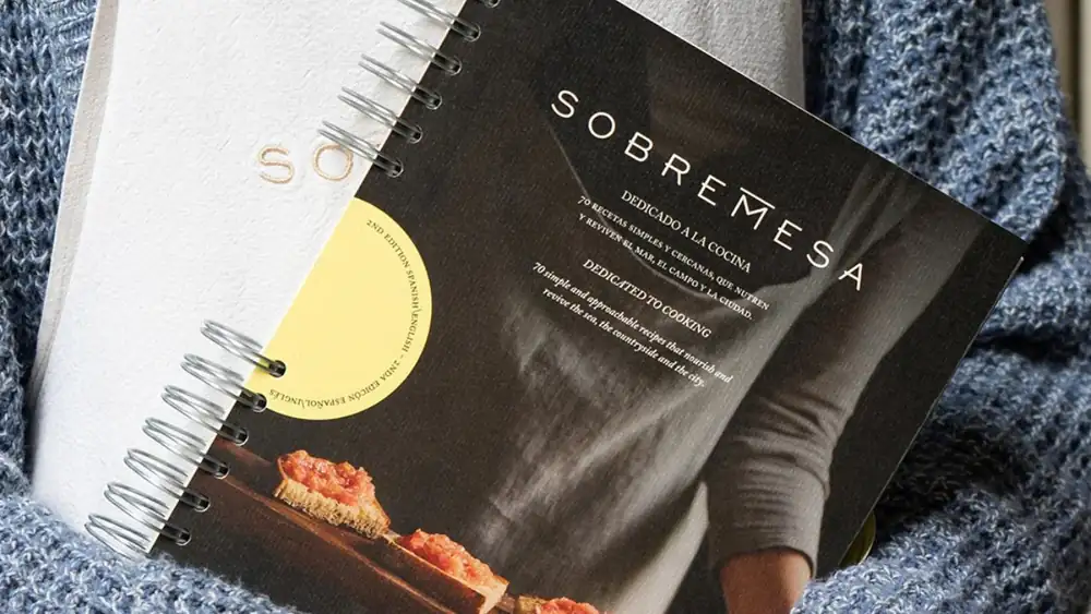 The second edition of the printed recipe book Sobremesa has arrived