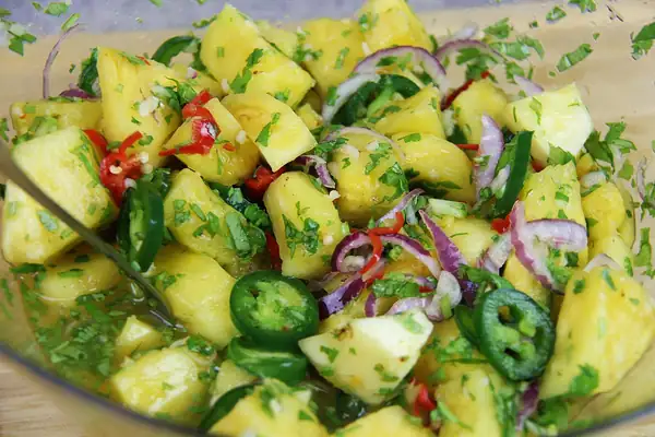 Applewood Smoked Pineapple Chow