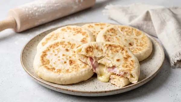 Stuffed shortcrust pastry focaccia: the foolproof way to recycle leftover cured meats and cheeses