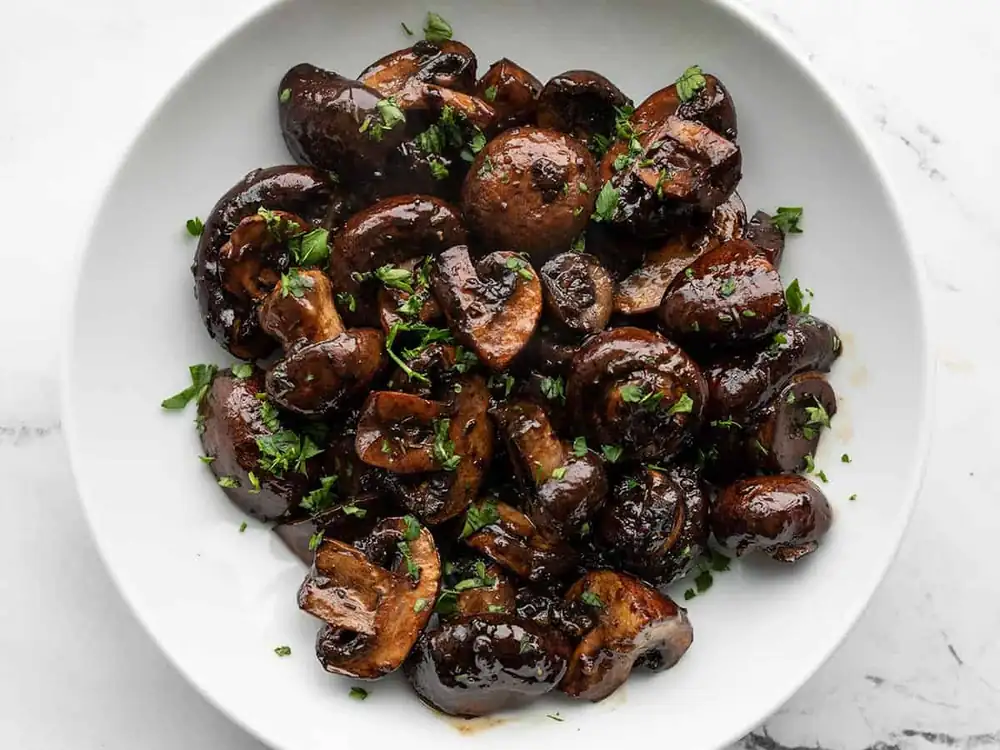 Balsamic Roasted Mushrooms