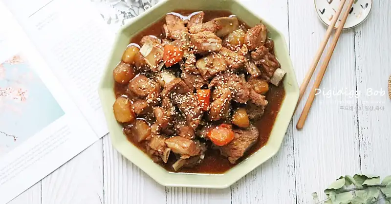 Costillas de cerdo estofadas en olla a presión: Comida recomendada para el Día de los Padres