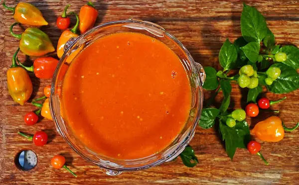 Habanero Peach Chicken Wing Sauce