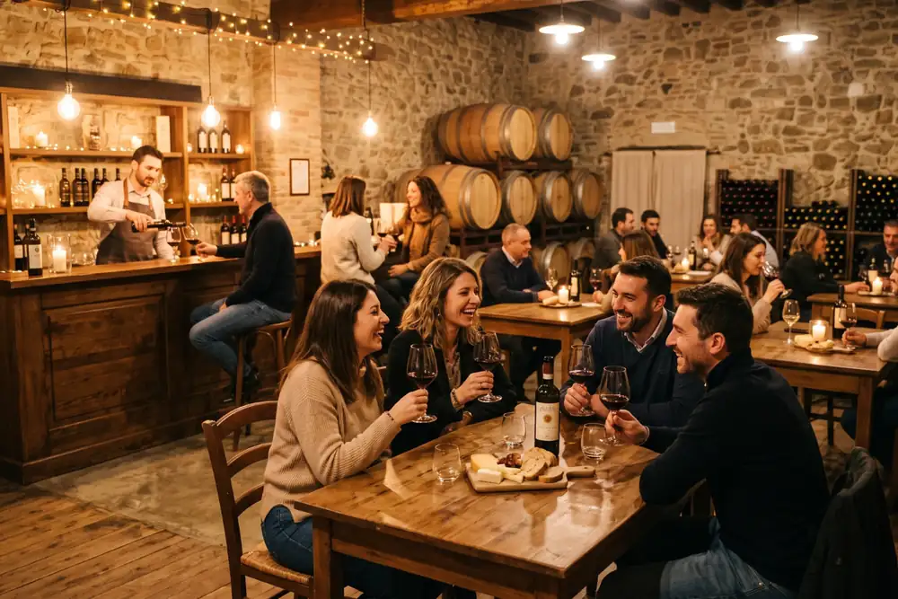 Cellar bar or wine lounge? The new wine tourism