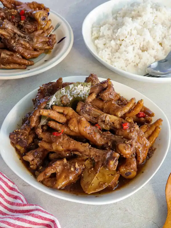 Adobong Paa nang Manok (Chicken Feet Adobo)