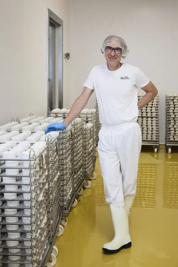 worktagFidu Fankhauser produces vegan cheese and yogurt