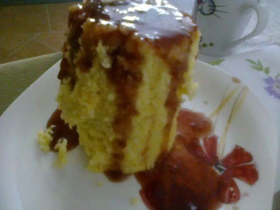 Cornmeal Mug Cake