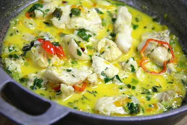 Coconut Stewed Haddock