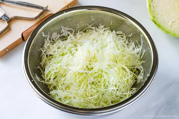 Japanese Shredded Cabbage Salad
