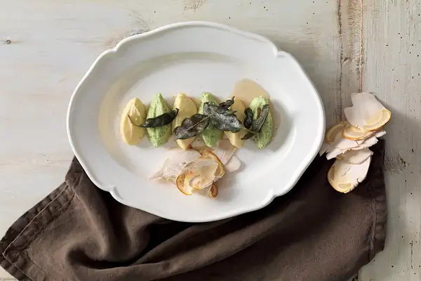 Ricotta Gnocchi with Caesar's Mushroom