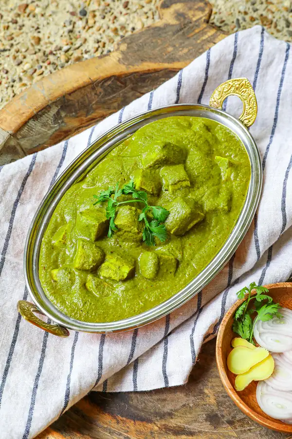 Plant Based Palak Paneer Recipe