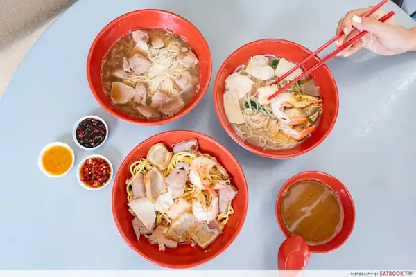 Sixth Avenue Porky Prawn Noodle Review: New Prawn Mee Stall With 11 Toppings In Bukit Timah