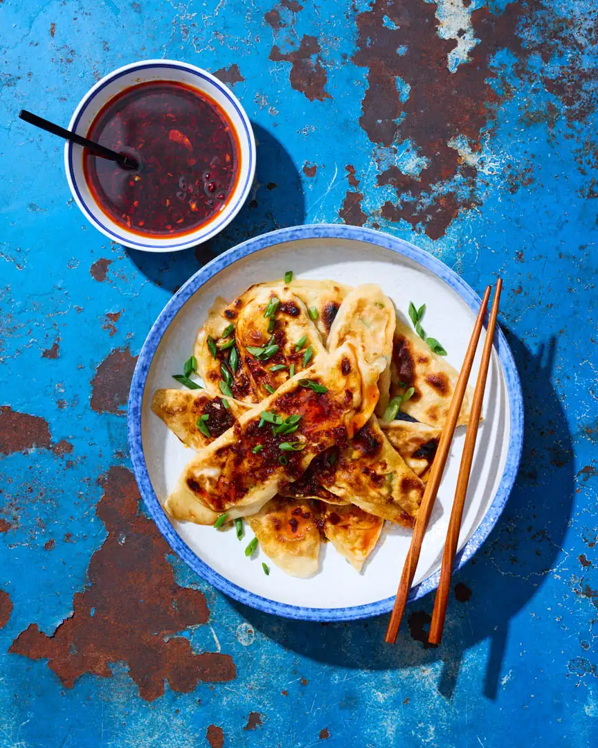 Crispy Dumpling Noodles Recipe