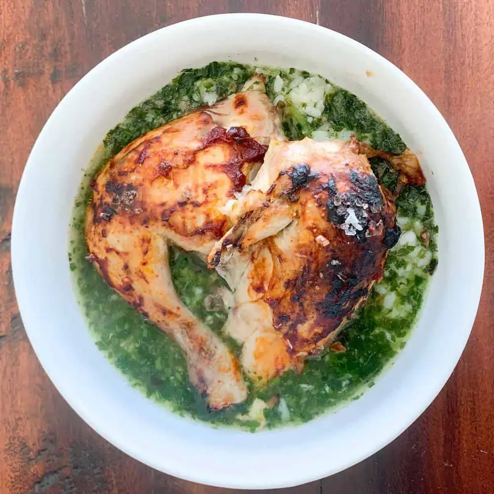 Egyptian Molokhia with Chicken