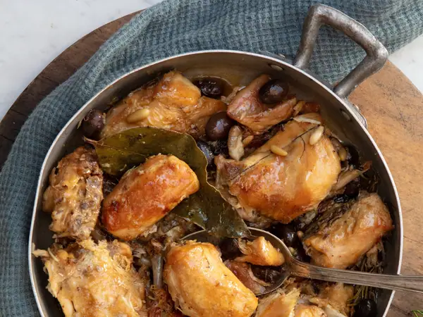 Ligurian-Style Braised Rabbit (Coniglio alla Ligure)