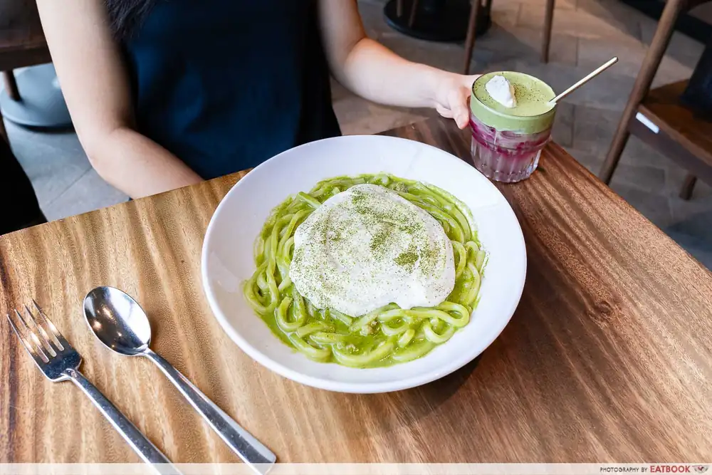We Tried Surrey Hills’ New Matcha Udon Collab With HEYTEA So You Don't Have To