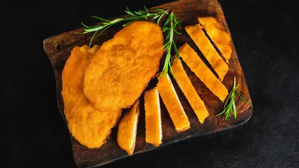 The Ingredient That Gives Breaded Chicken A Major Flavor Boost