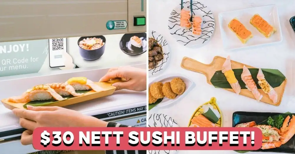Sushi Plus Has $30 Buffet With Over 100 Dishes In Tampines And Somerset