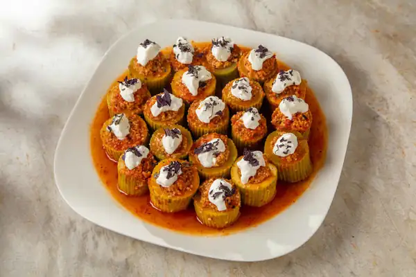 Stuffed Peppers with Toppings