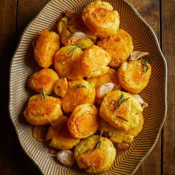 The nation’s favourite potato: crispy roasties!