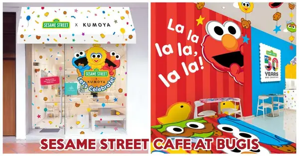 Pop-Up Sesame Street Cafe At Bugis From 26 September to 29 December 2019